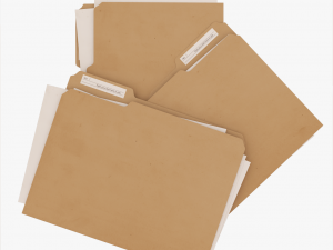 file folders 3Dモデル