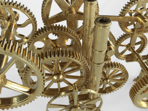 3d gear mechanism 3D-Modell