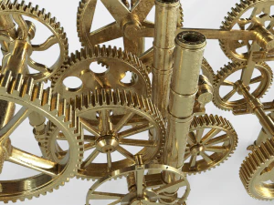 3d gear mechanism 3D Model