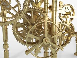 3d gear mechanism 3D-Modell