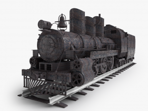 locomotive 3D Model