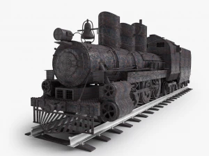 लोकोमोटिव 3D मॉडल