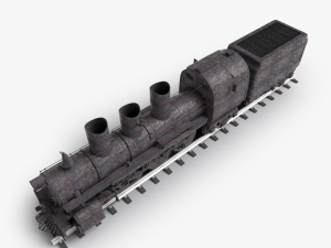 locomotive 3D Model