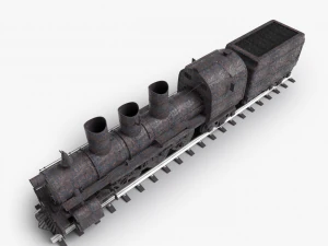 locomotive 3D Model