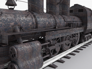 locomotive 3D Model