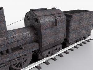 locomotive 3D Model