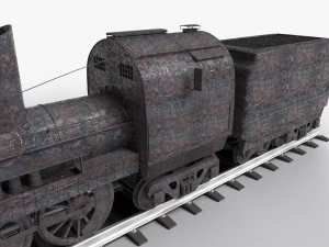 locomotive 3D Model
