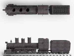 locomotive 3D Model