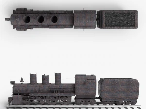 locomotive 3D Model