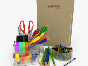 office supplies 3D Model