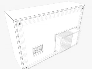 retro tv 3D Model