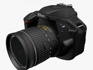 nikon d3400 Model 3D