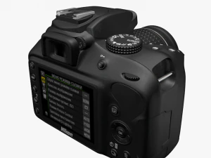 nikon d3400 3D Model