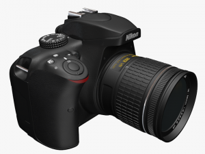 nikon d3400 3D Model