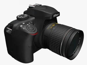 nikon d3400 3D Model