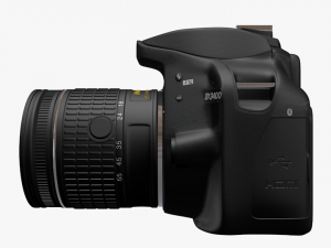 nikon d3400 3D Model