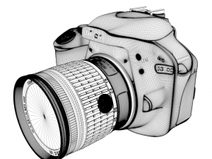 nikon d3400 3D Model
