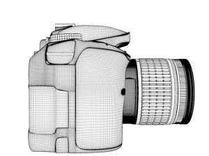 nikon d3400 3D Model