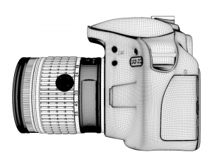 nikon d3400 3D Model
