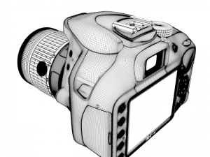 nikon d3400 3D Model