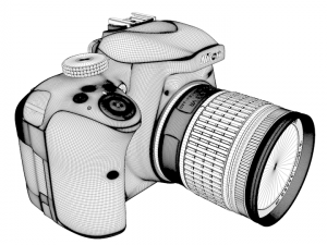 nikon d3400 3D Model