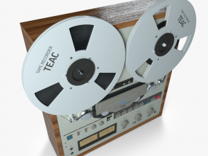 tape recorder 3D Модель