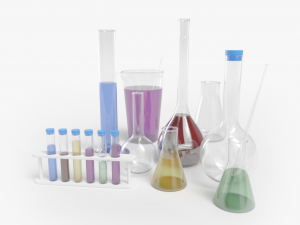 medical flask 3D Model