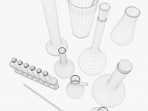 medical flask Modelo 3D
