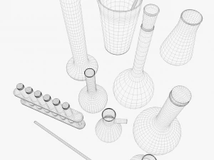 medical flask 3D Model