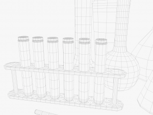 medical flask Modelo 3D