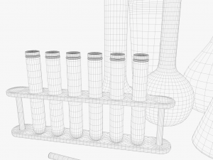 medical flask Modelo 3D