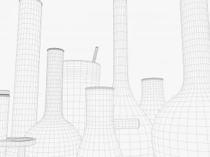 medical flask 3D Model