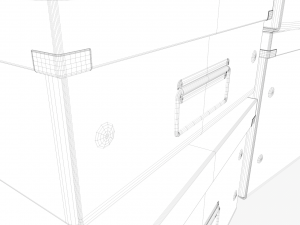 office boxes Model 3D