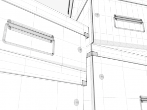 office boxes Model 3D