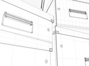 cajas de oficina Modelo 3D