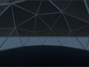 domes space station 3D 模型