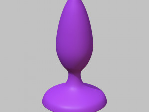 plug anal suction cup 3D Print Model