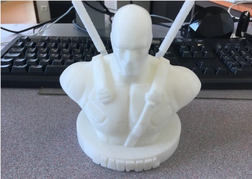 stand for the deadpool bust 3D Print Model .c4d .max .obj .3ds .fbx .stl .blend 