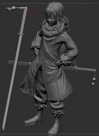 rimuru tempest 3d print model 3D Print Model .c4d .max .obj .3ds .fbx .stl .blend 