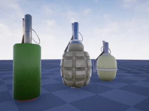 Grenade pack 3D Model
