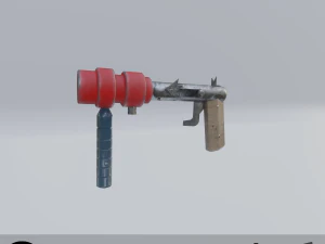 domowy pistolet Model 3D