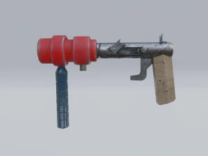 homemade pistol 3D Model