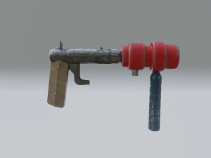 homemade pistol 3D Model