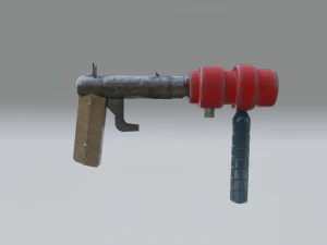 homemade pistol 3D Model