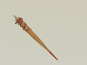 Post apocalyptic baseball bat 3D-Modell