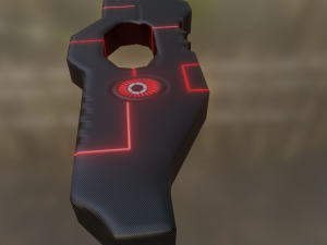Sci-fi blade Model 3D