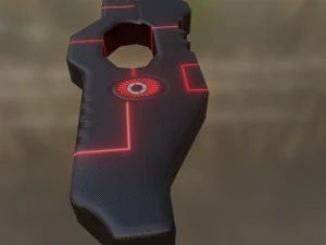 Sci-fi blade 3D Model