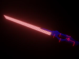 Sci-fi blade 3D Model