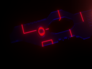 Sci-fi blade Model 3D