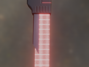 Sci-fi blade Model 3D